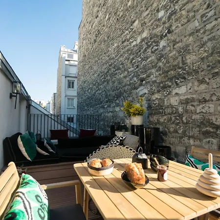 Superbe Penthouse 1 Hammam Terrasse * Paryż