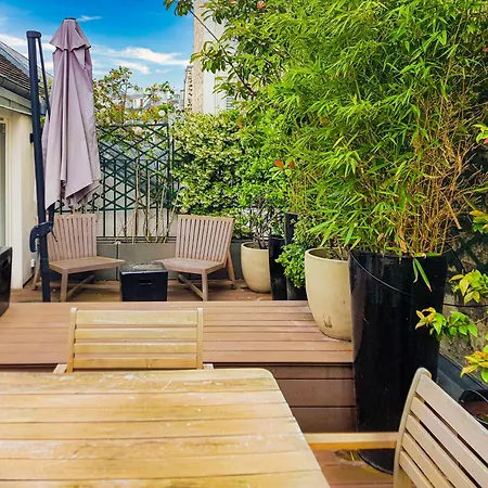 Superbe Penthouse 1 Hammam Terrasse * Paryż
